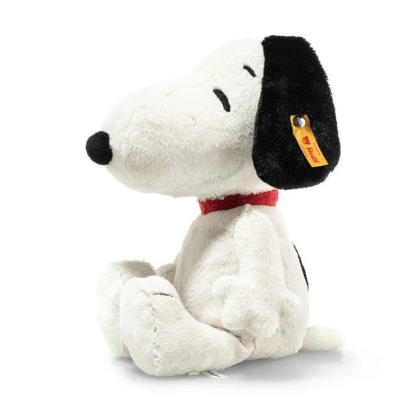 Steiff Snoopy Plush - White and Black - Picture 1 of 6
